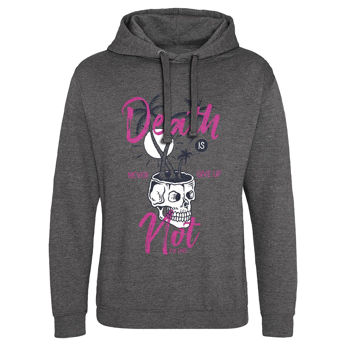 Death Is Not The End Mens Hoodie Without Pocket Quotes C719