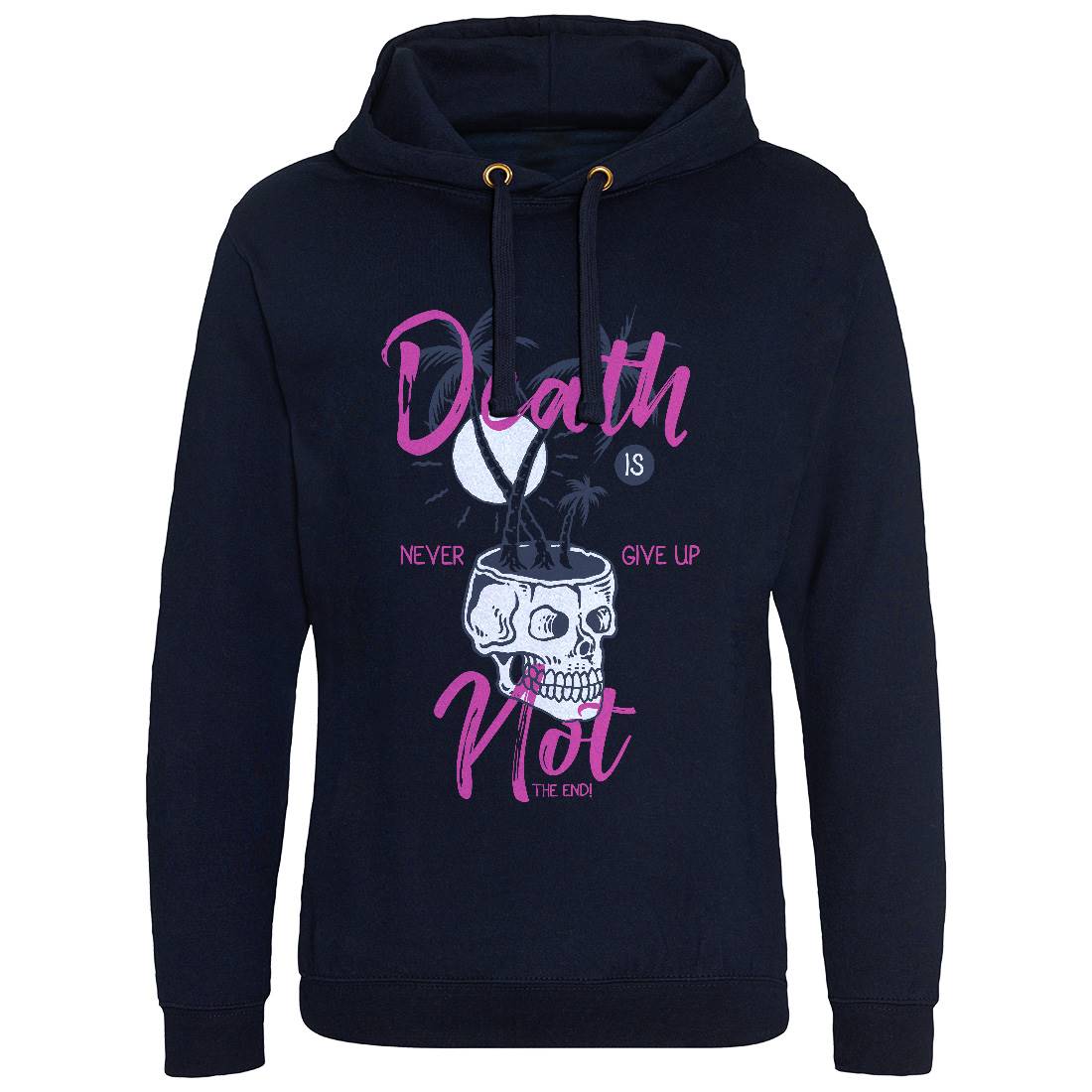 Death Is Not The End Mens Hoodie Without Pocket Quotes C719