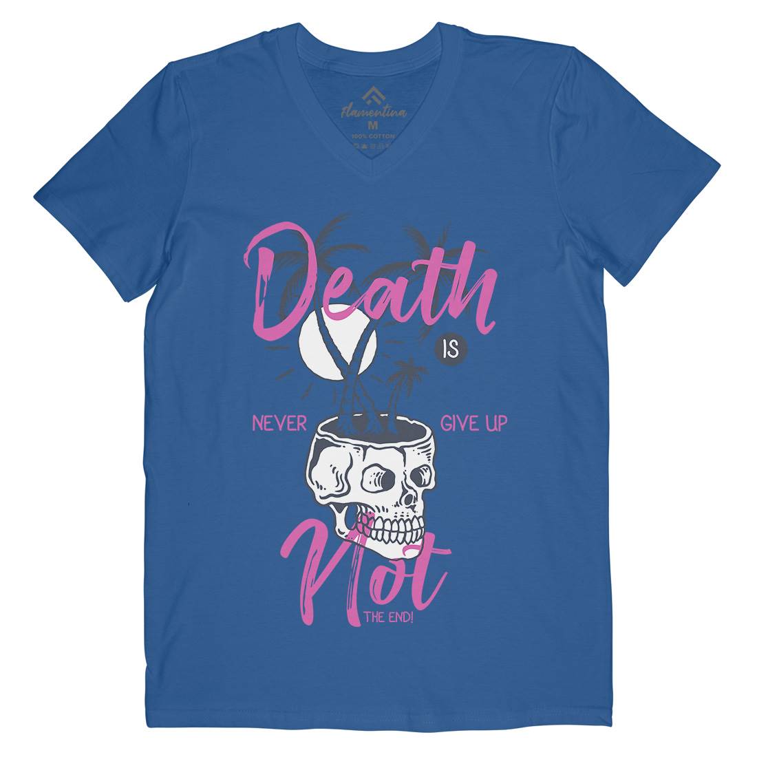Death Is Not The End Mens V-Neck T-Shirt Quotes C719