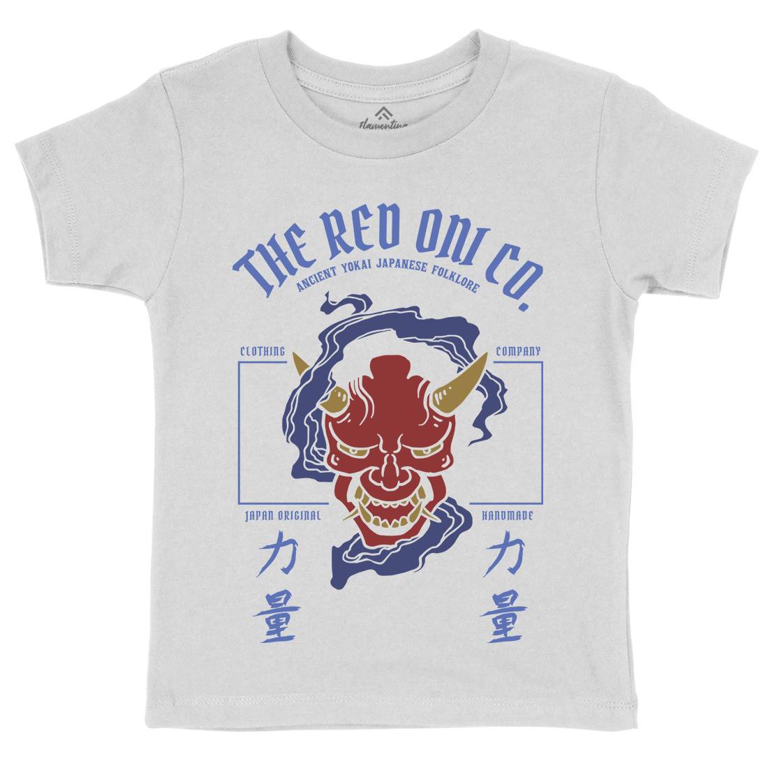 Demon Kids Organic Crew Neck T-Shirt Asian C720
