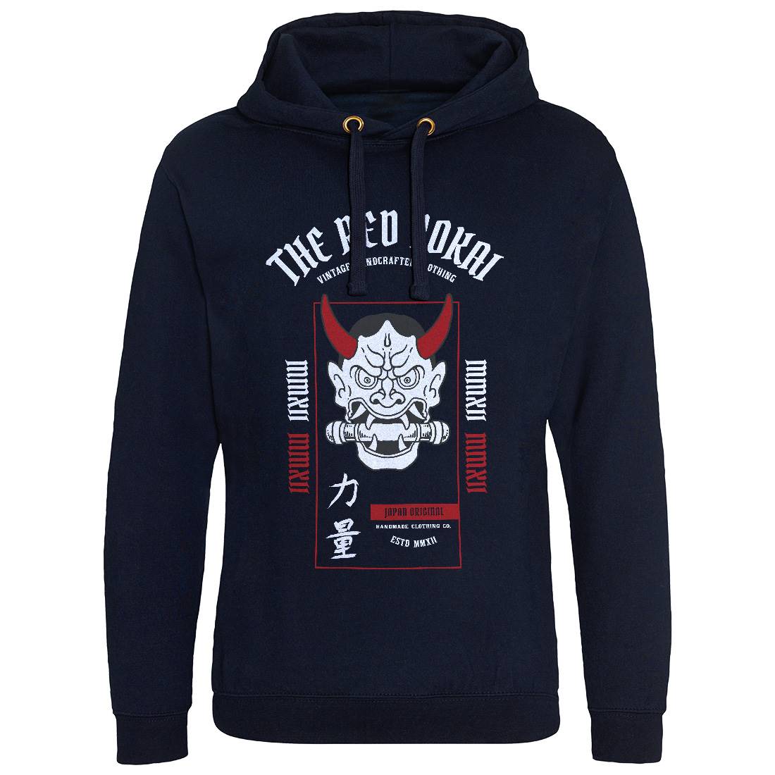 Demon Scroll Mens Hoodie Without Pocket Asian C721