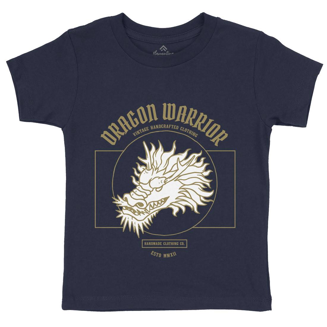 Dragon Kids Organic Crew Neck T-Shirt Asian C726