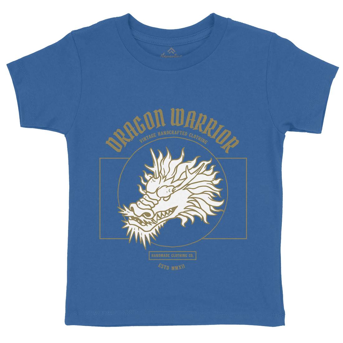 Dragon Kids Crew Neck T-Shirt Asian C726