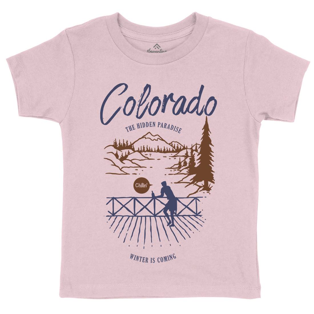 Hidden Paradise Kids Crew Neck T-Shirt Nature C732