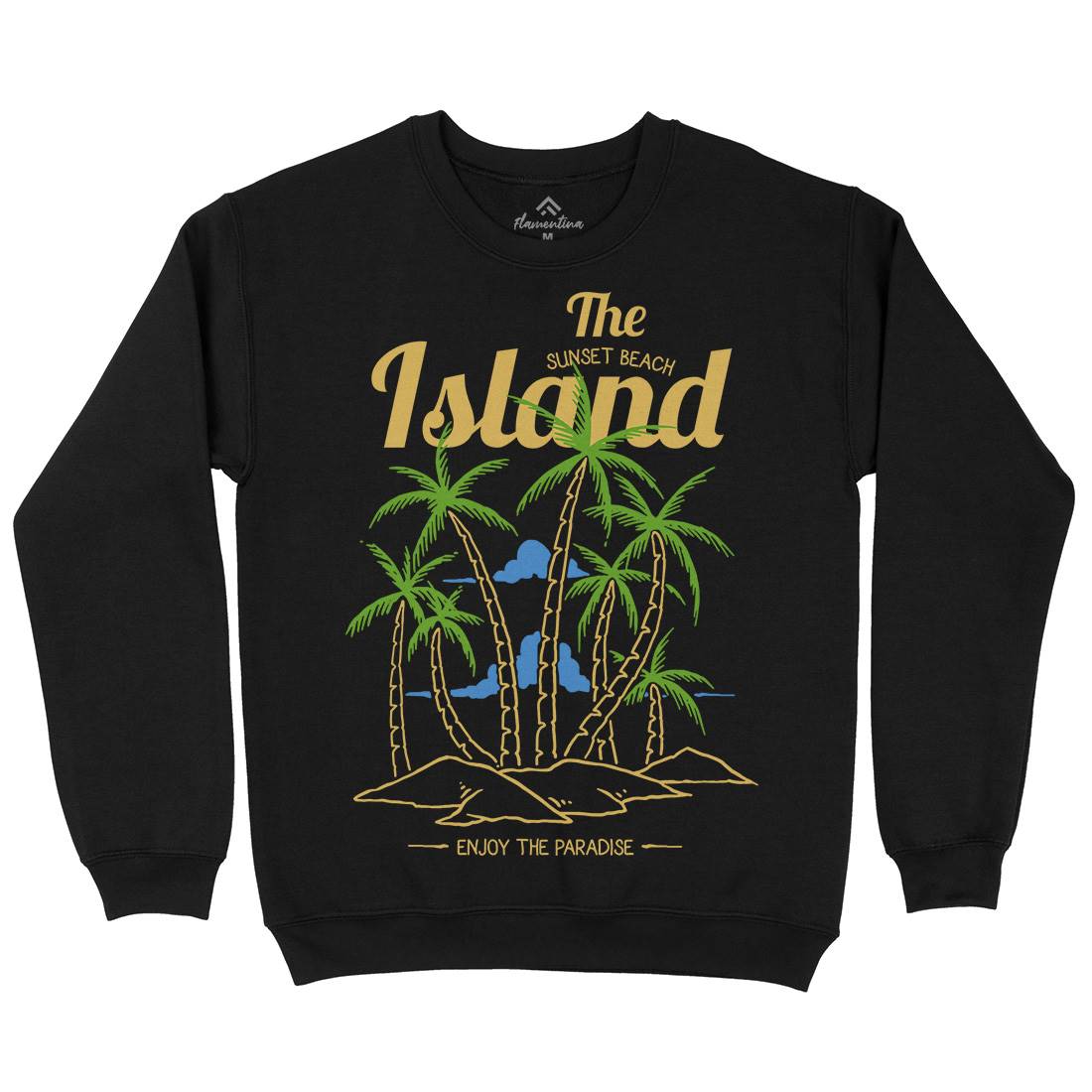 Island Kids Crew Neck Sweatshirt Nature C735
