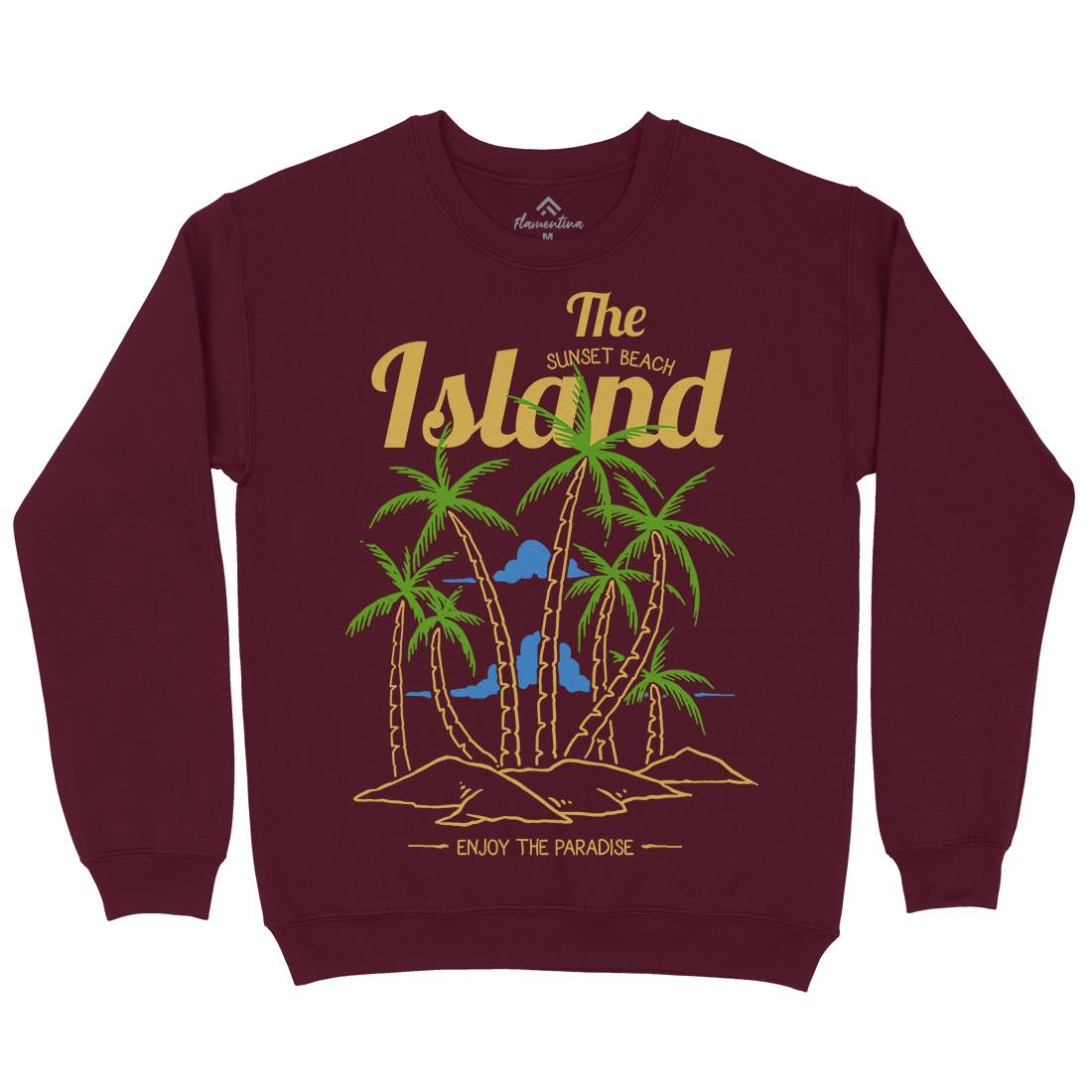 Island Kids Crew Neck Sweatshirt Nature C735