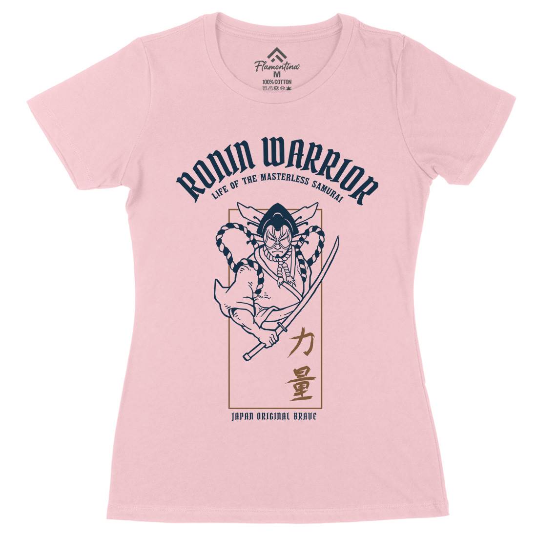 Kabuki Womens Organic Crew Neck T-Shirt Asian C737