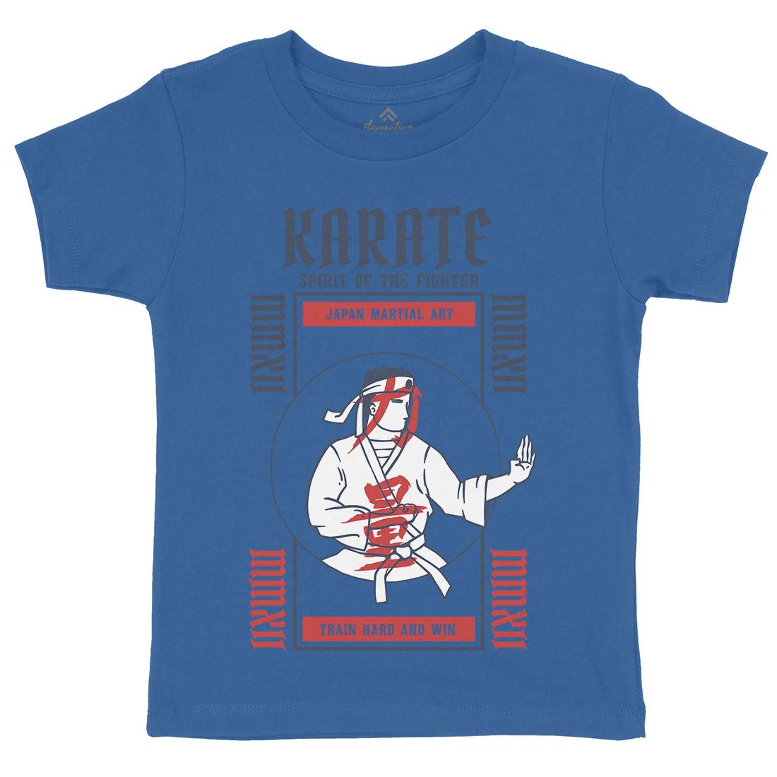 Karate Kids Crew Neck T-Shirt Sport C738