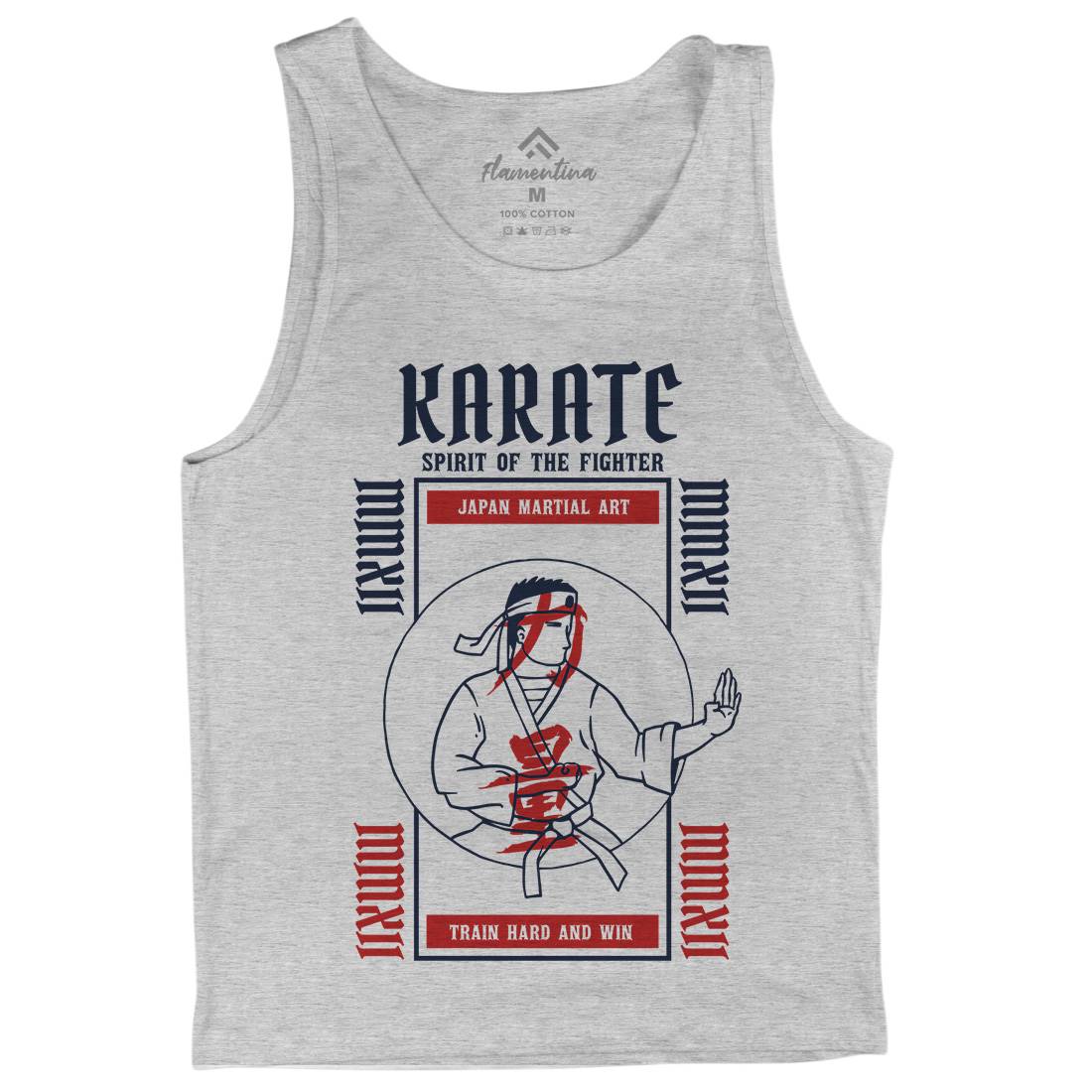 Karate Mens Tank Top Vest Sport C738