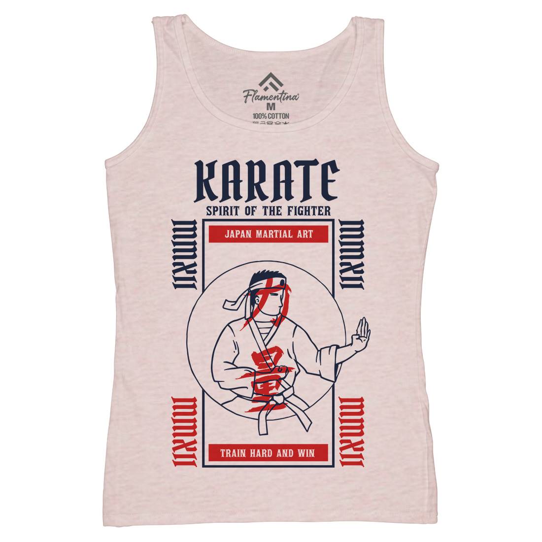 Karate Womens Organic Tank Top Vest Sport C738