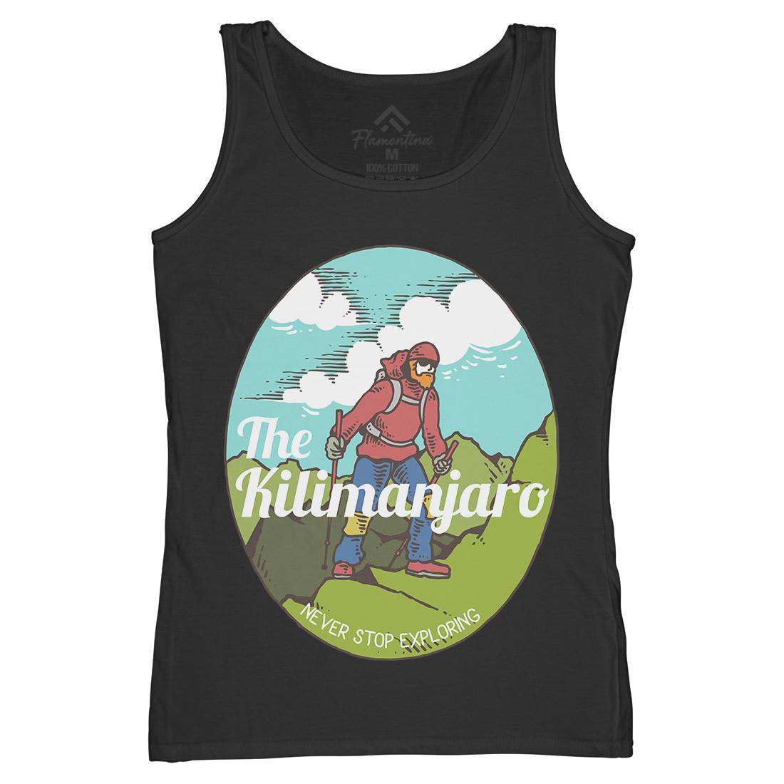 Kilimanjaro Womens Organic Tank Top Vest Nature C739