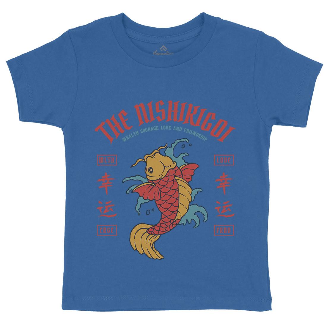 Koi Kids Organic Crew Neck T-Shirt Asian C740