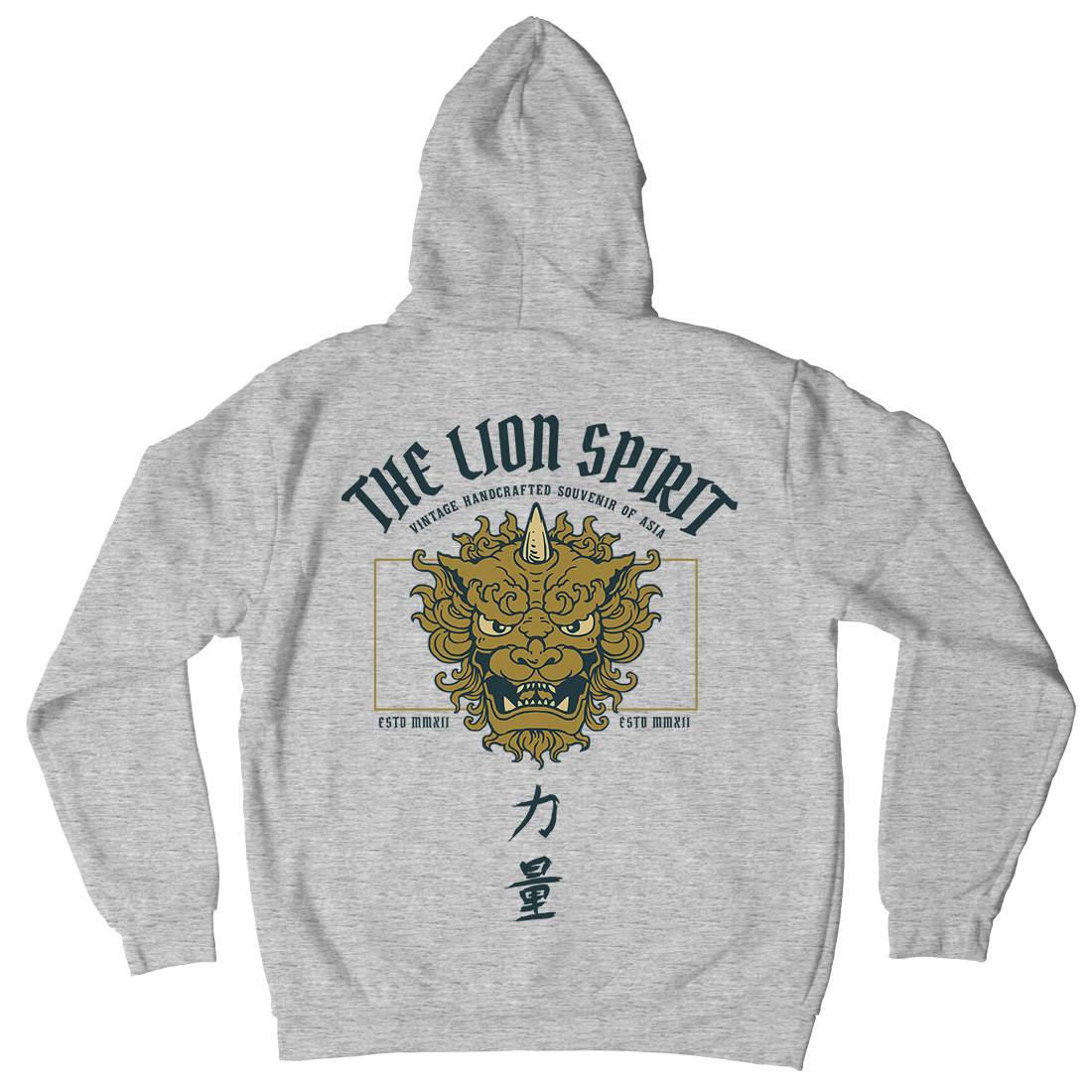 Lion Japan Kids Crew Neck Hoodie Asian C744