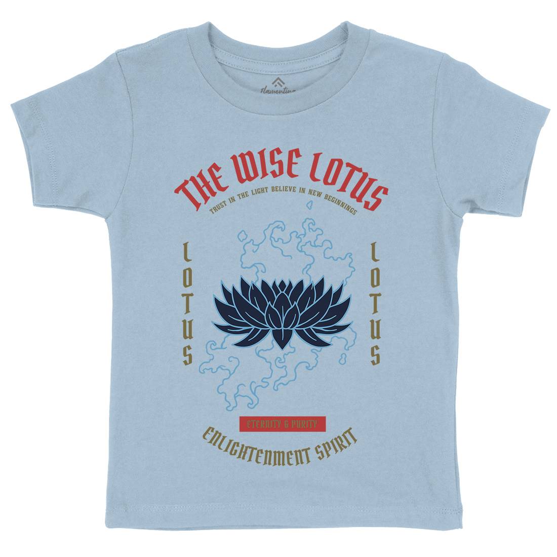 Lotus Kids Organic Crew Neck T-Shirt Asian C745