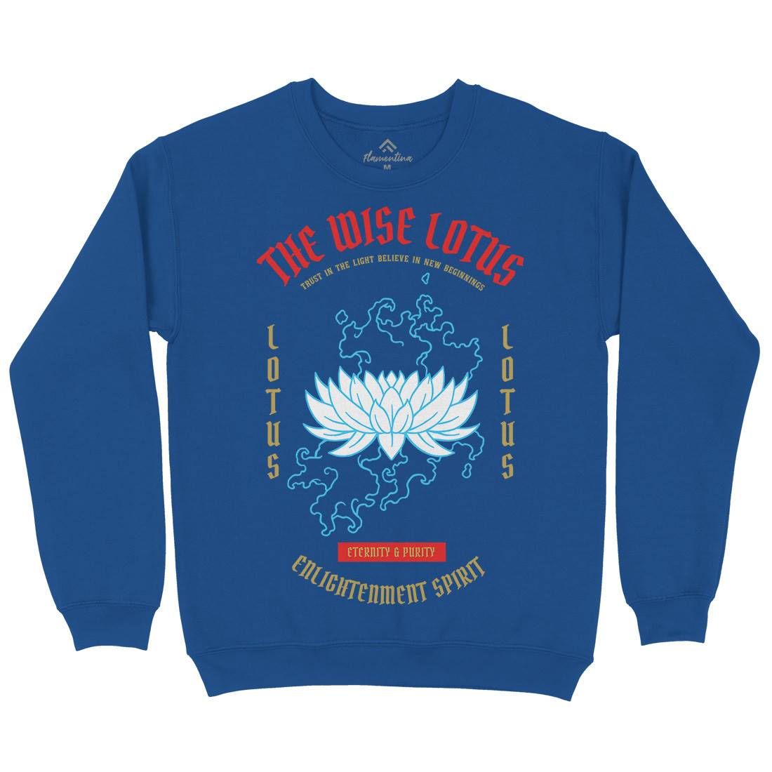 Lotus Kids Crew Neck Sweatshirt Asian C745