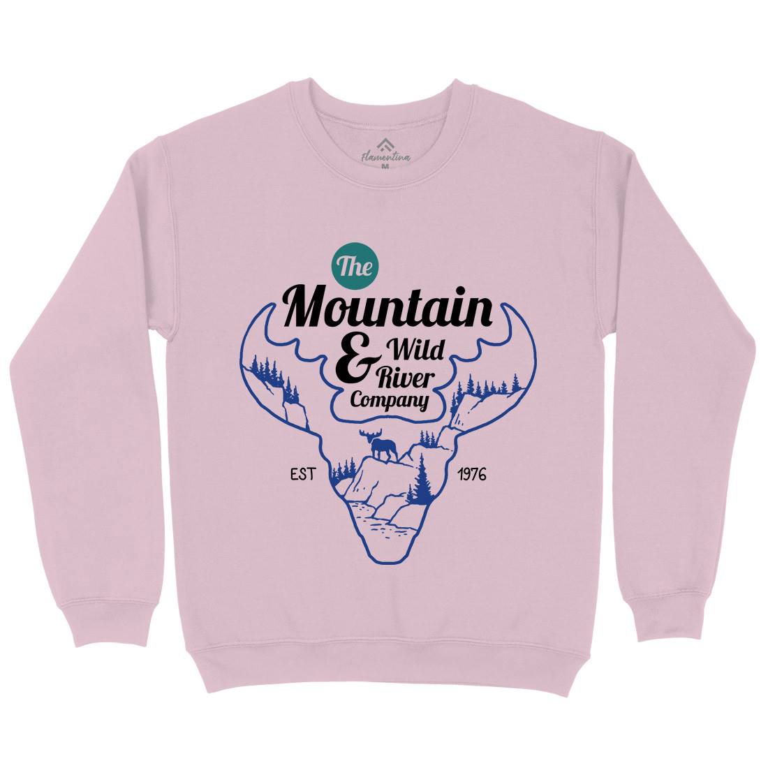Moose Kids Crew Neck Sweatshirt Animals C750