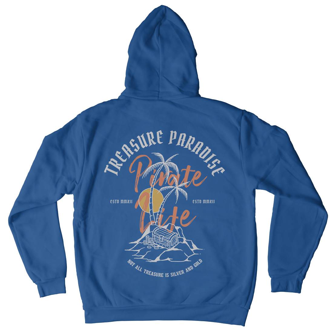 Palm Island Mens Hoodie With Pocket Nature C754