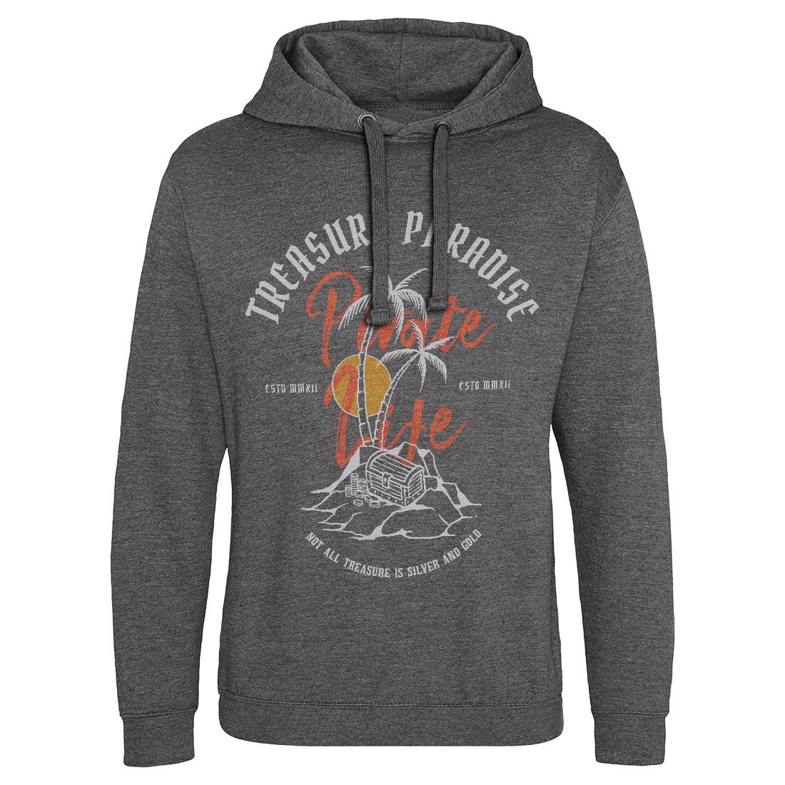 Palm Island Mens Hoodie Without Pocket Nature C754