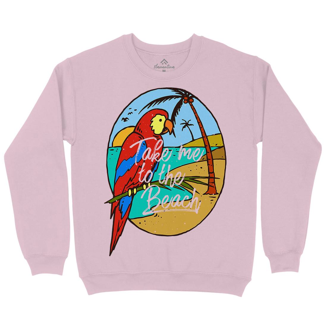 Paradise Bird Kids Crew Neck Sweatshirt Nature C755