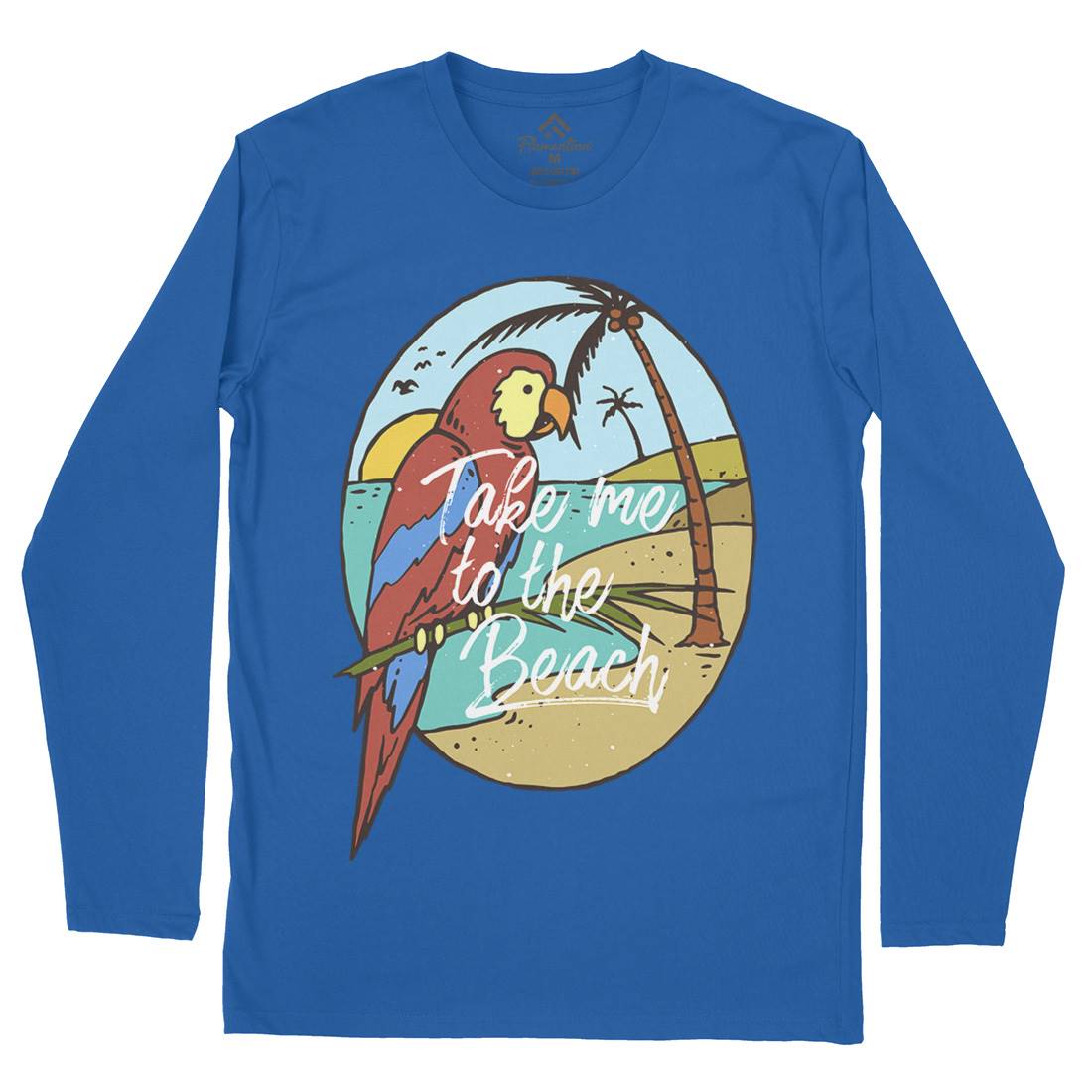 Paradise Bird Mens Long Sleeve T-Shirt Nature C755