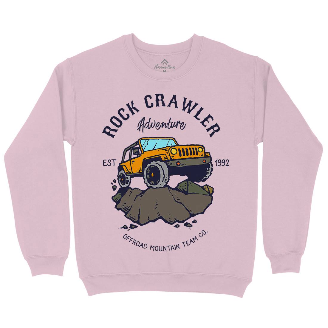 Rock Crawler Adventure Kids Crew Neck Sweatshirt Cars C763
