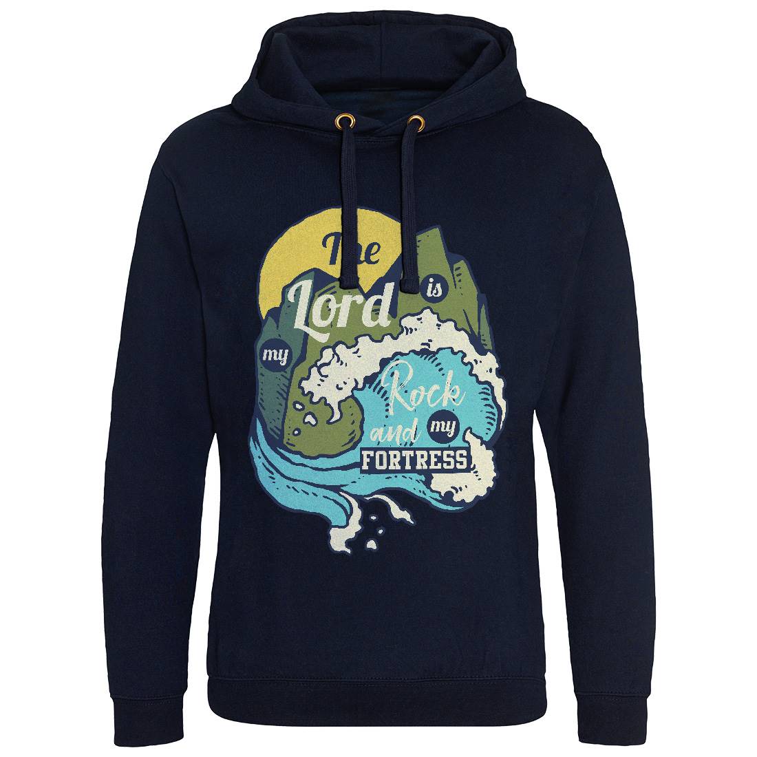 Rock Wave Mens Hoodie Without Pocket Nature C764