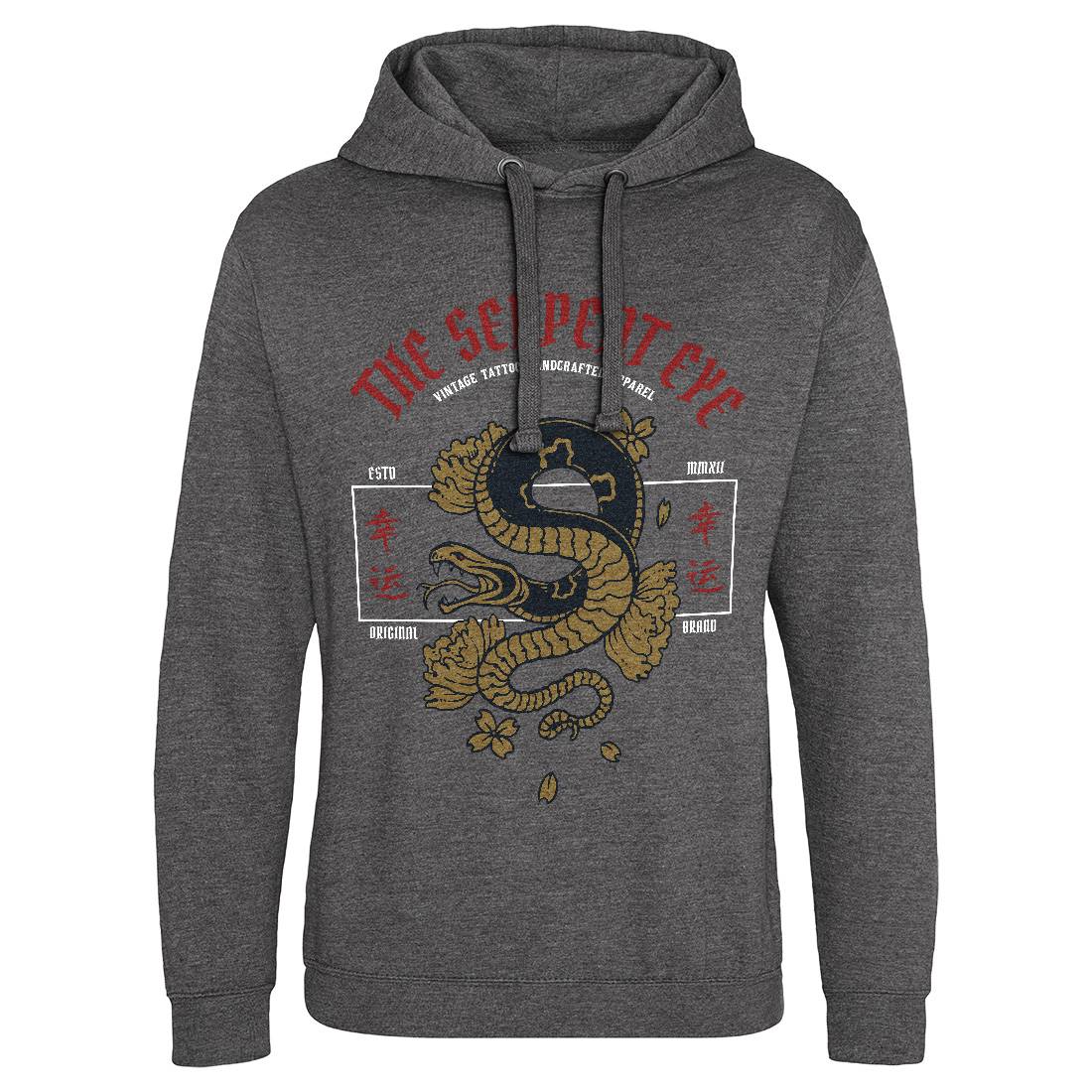 Snake Mens Hoodie Without Pocket Asian C778
