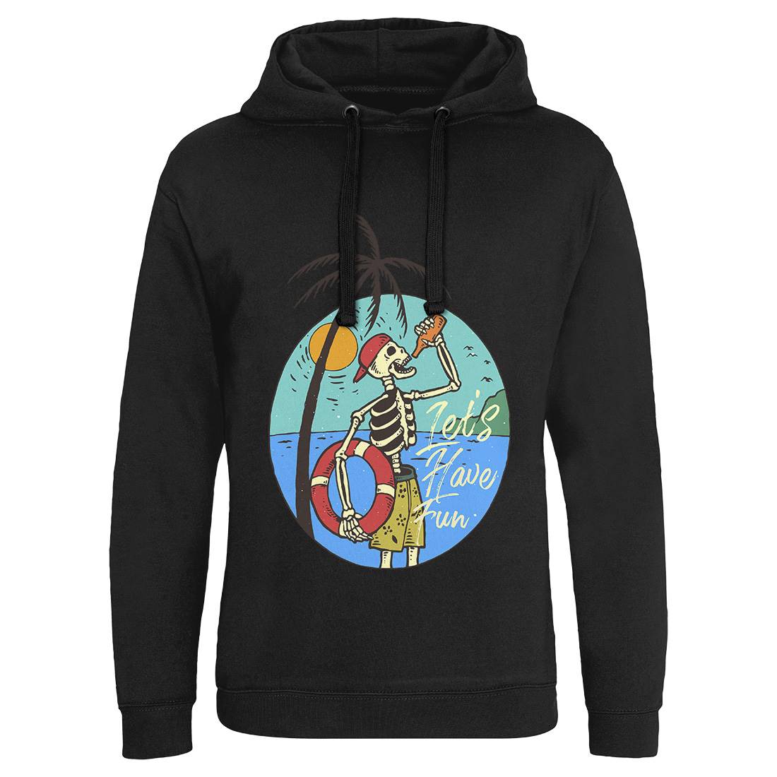 Sunny Drink Mens Hoodie Without Pocket Holiday C781