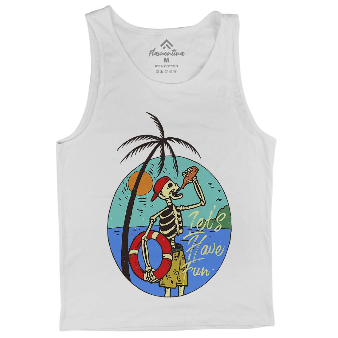 Sunny Drink Mens Tank Top Vest Holiday C781