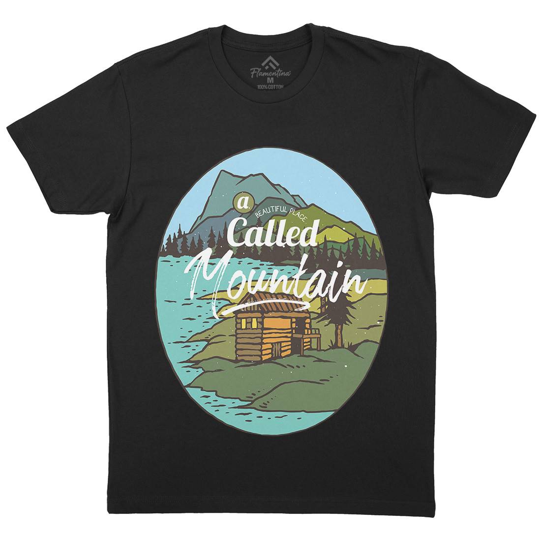 Tavern Mens Organic Crew Neck T-Shirt Nature C783