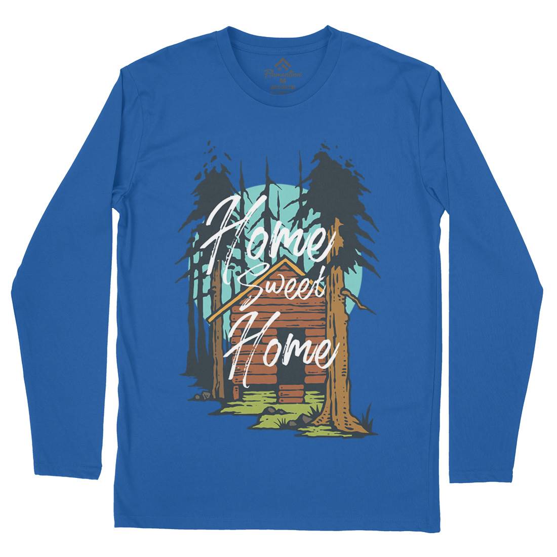 The Cabin Mens Long Sleeve T-Shirt Nature C785