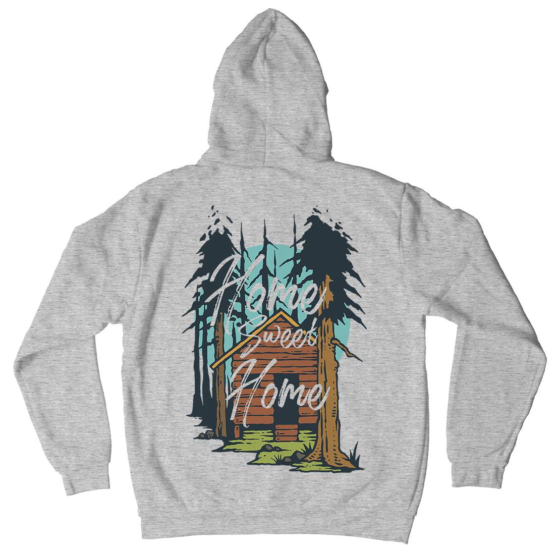The Cabin Mens Hoodie With Pocket Nature C785