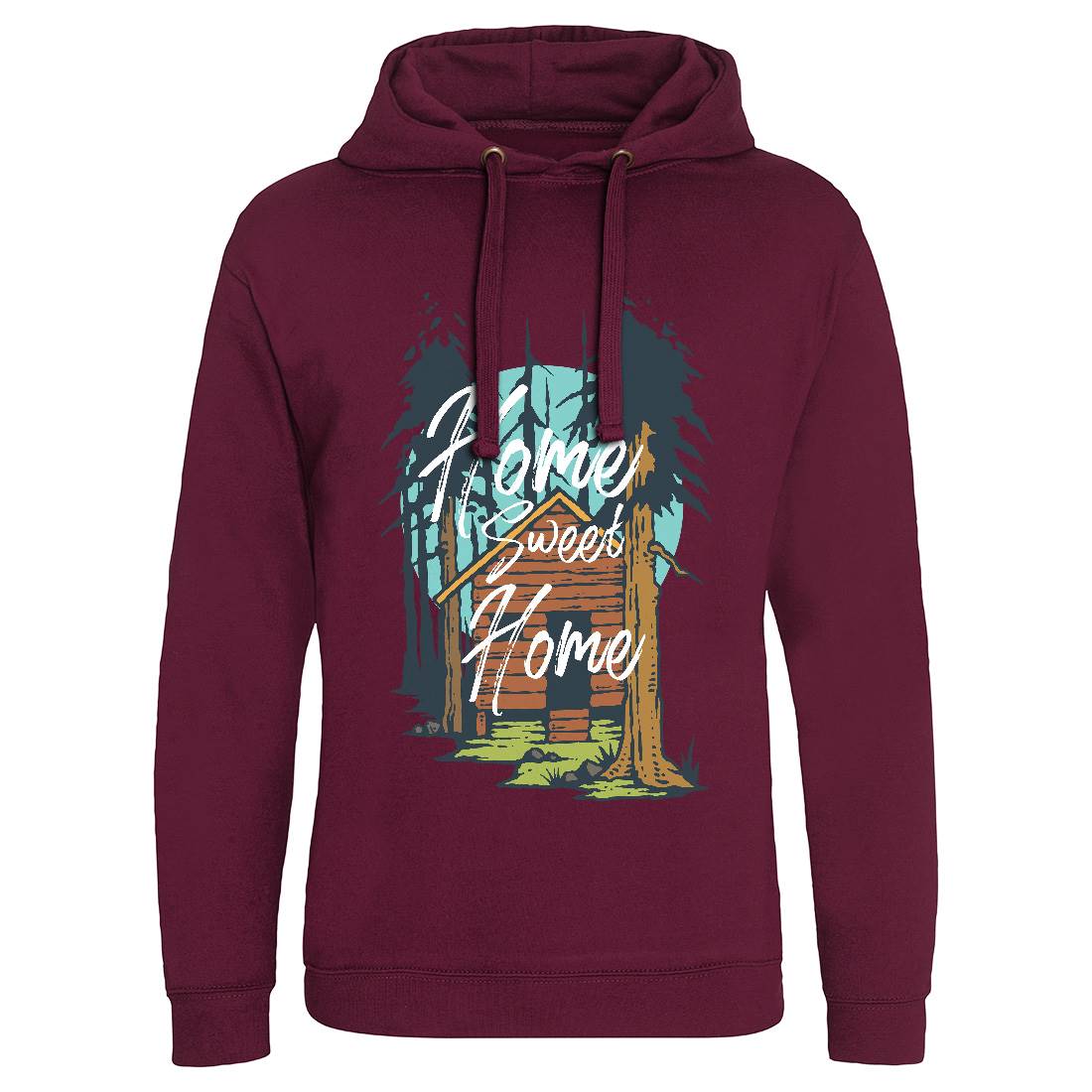 The Cabin Mens Hoodie Without Pocket Nature C785