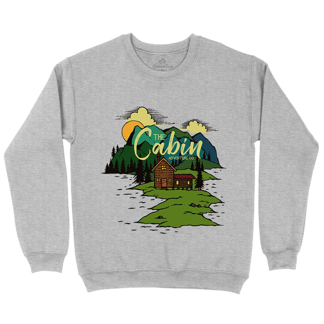 The Cabin On Lake Kids Crew Neck Sweatshirt Nature C787