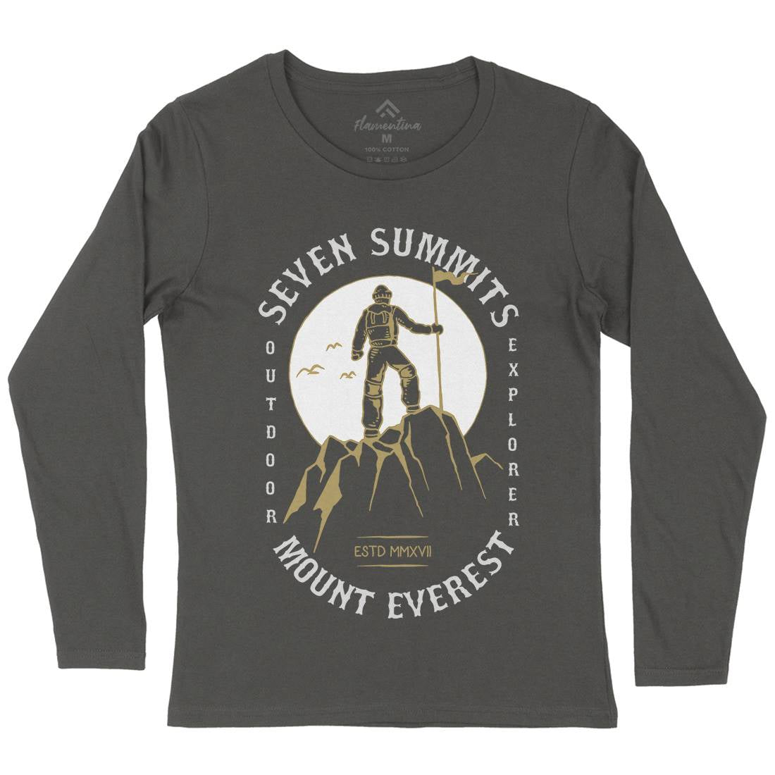 The Summit Womens Long Sleeve T-Shirt Nature C791