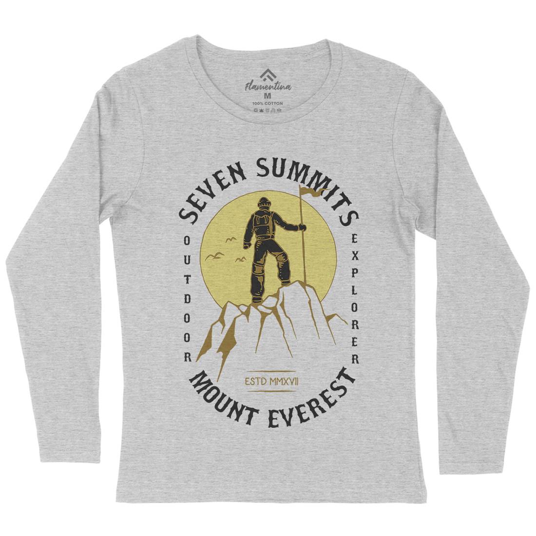 The Summit Womens Long Sleeve T-Shirt Nature C791