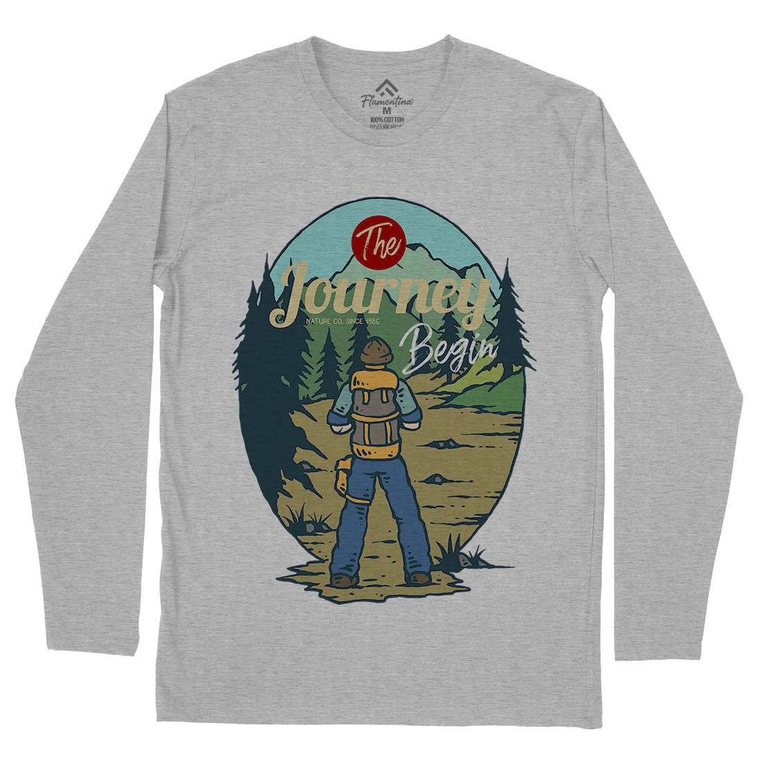 To The North Mens Long Sleeve T-Shirt Nature C793