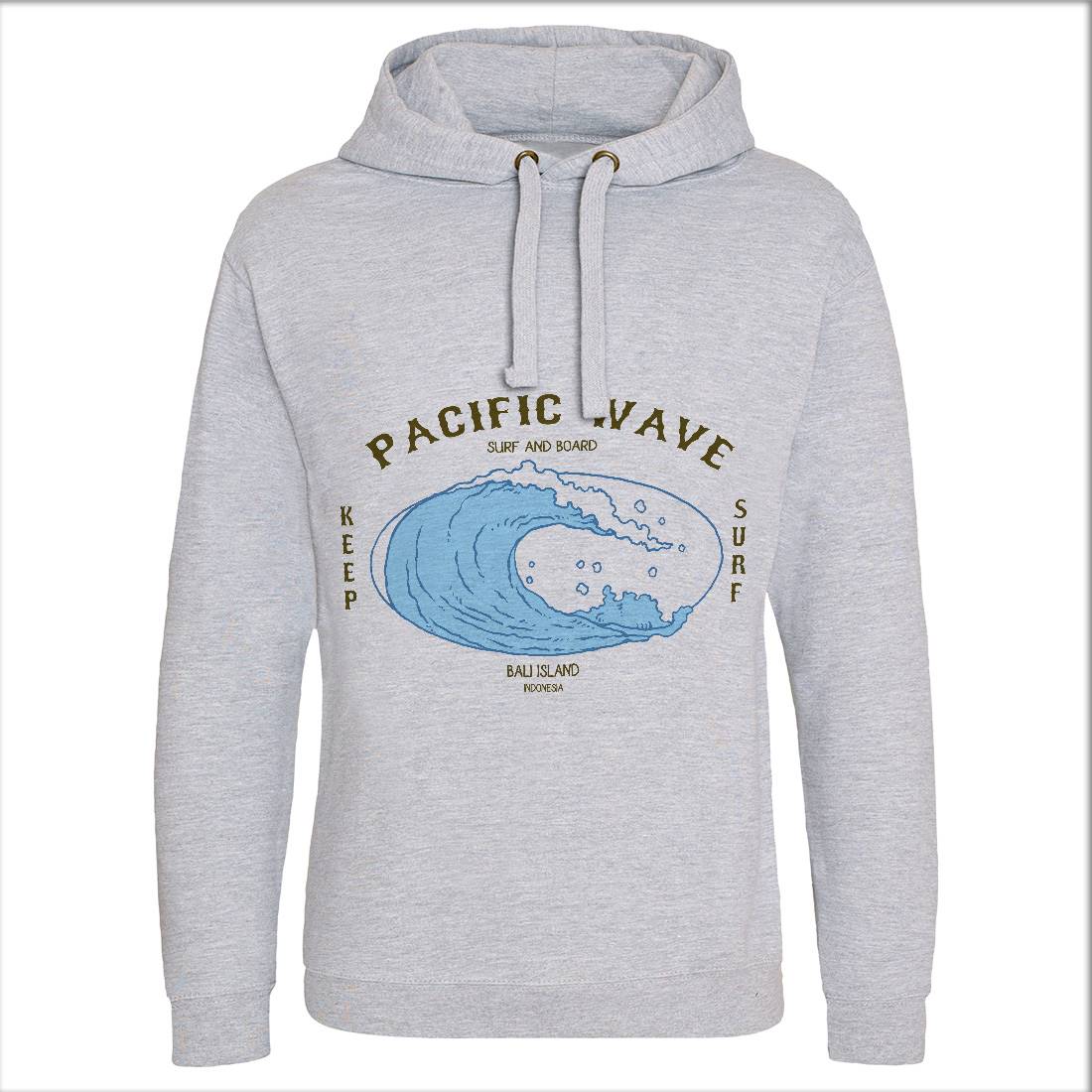 Wave Mens Hoodie Without Pocket Surf C797