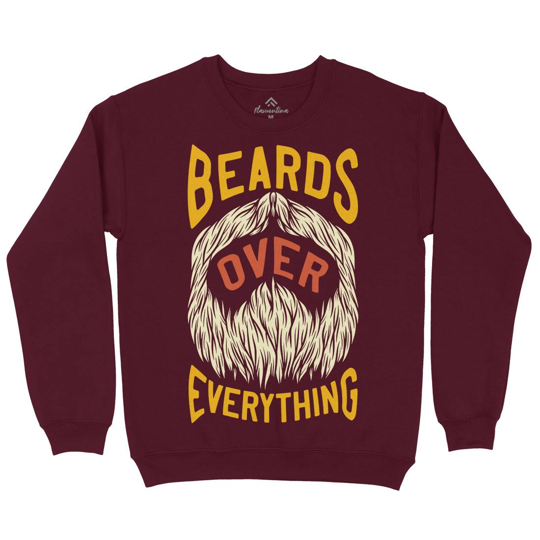 Beards Over Everything Mens Crew Neck Sweatshirt Barber C803