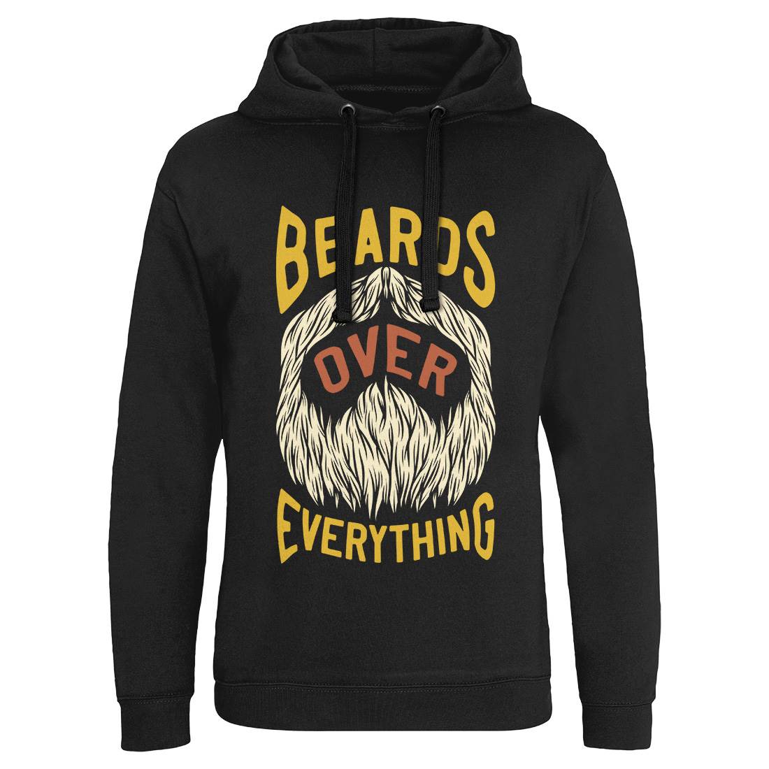 Beards Over Everything Mens Hoodie Without Pocket Barber C803