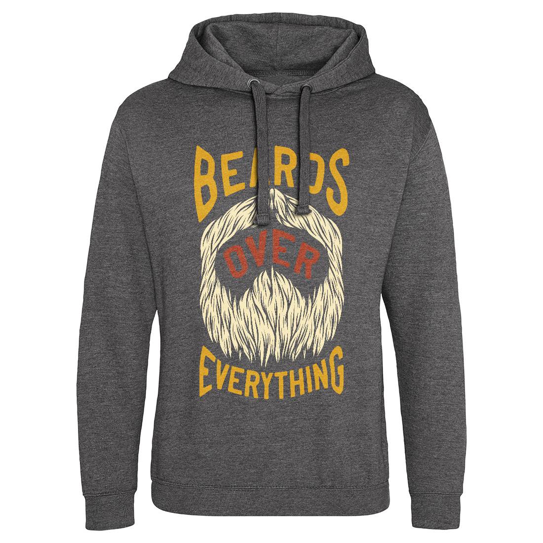 Beards Over Everything Mens Hoodie Without Pocket Barber C803