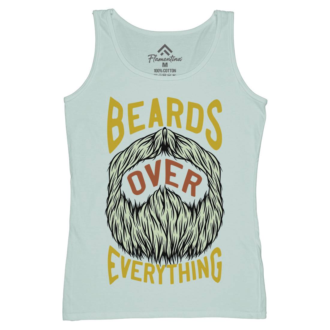 Beards Over Everything Womens Organic Tank Top Vest Barber C803