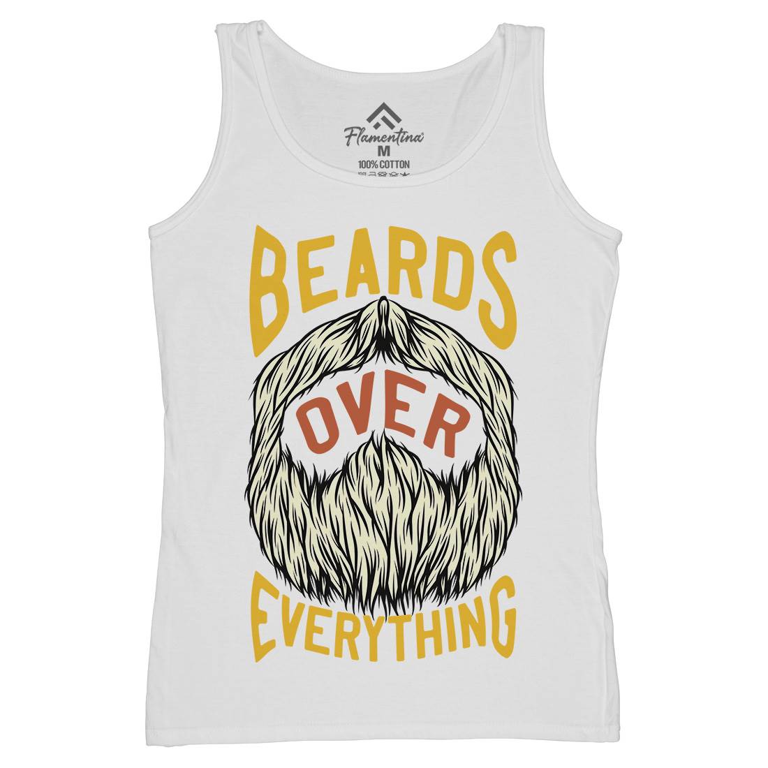 Beards Over Everything Womens Organic Tank Top Vest Barber C803