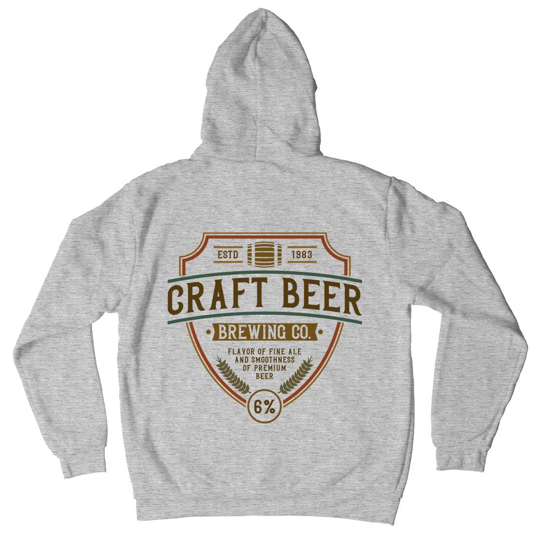 Craft Beer Mens Hoodie With Pocket Drinks C810