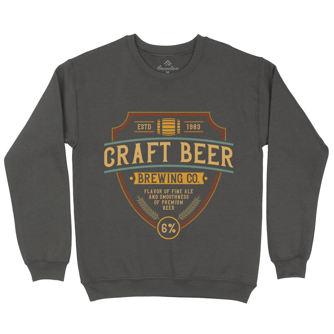 Craft Beer Kids Crew Neck Sweatshirt Drinks C810