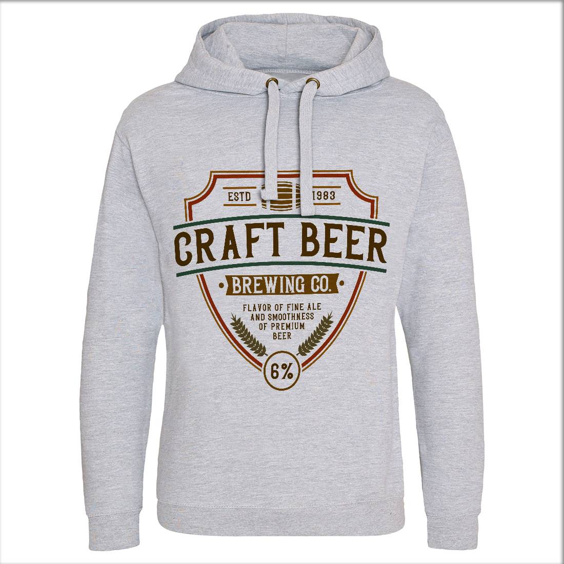 Craft Beer Mens Hoodie Without Pocket Drinks C810