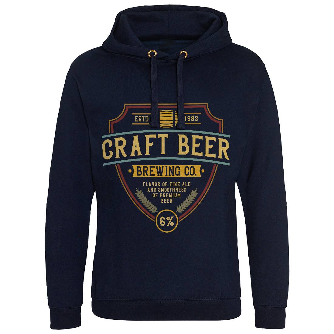 Craft Beer Mens Hoodie Without Pocket Drinks C810