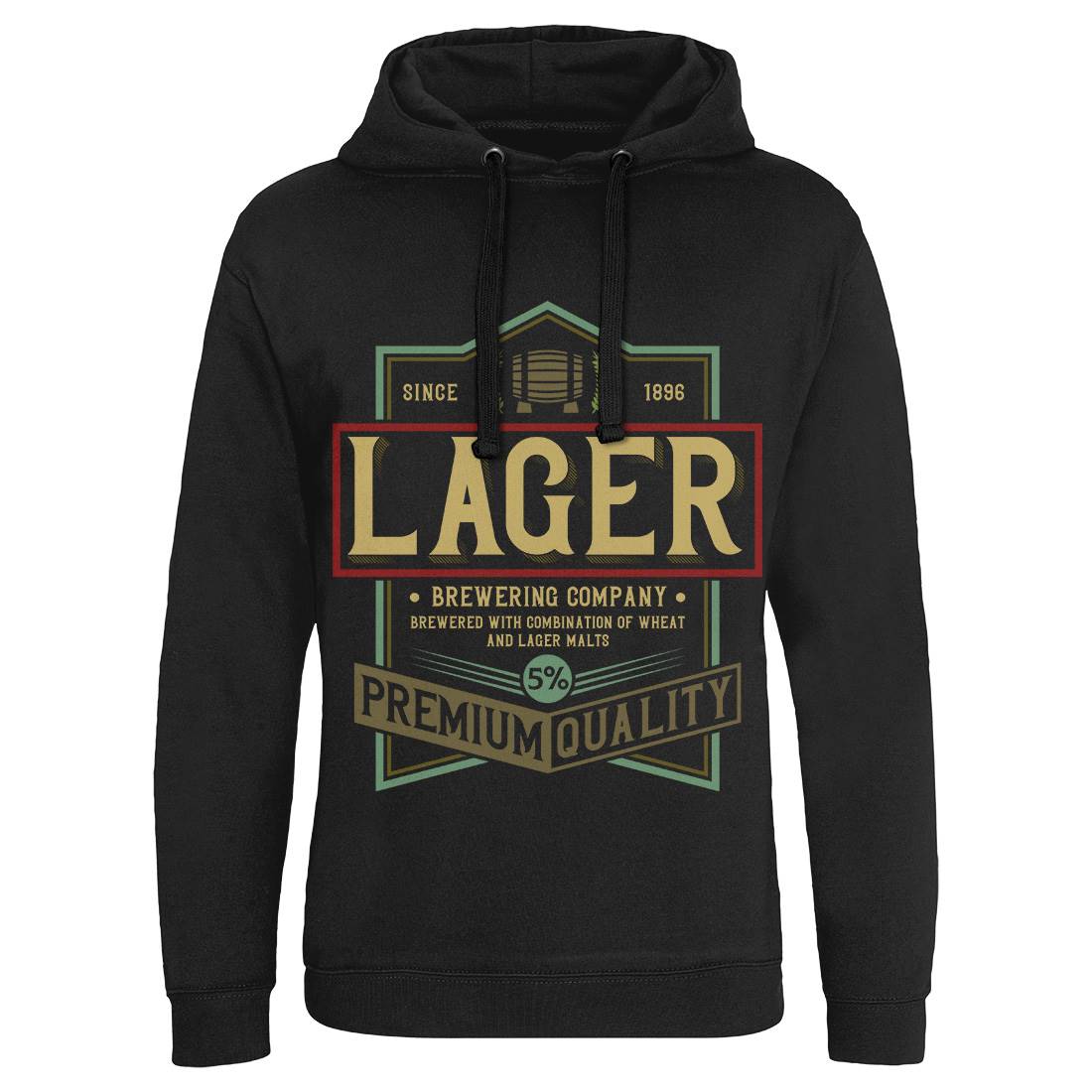 Lager Beer Mens Hoodie Without Pocket Drinks C811
