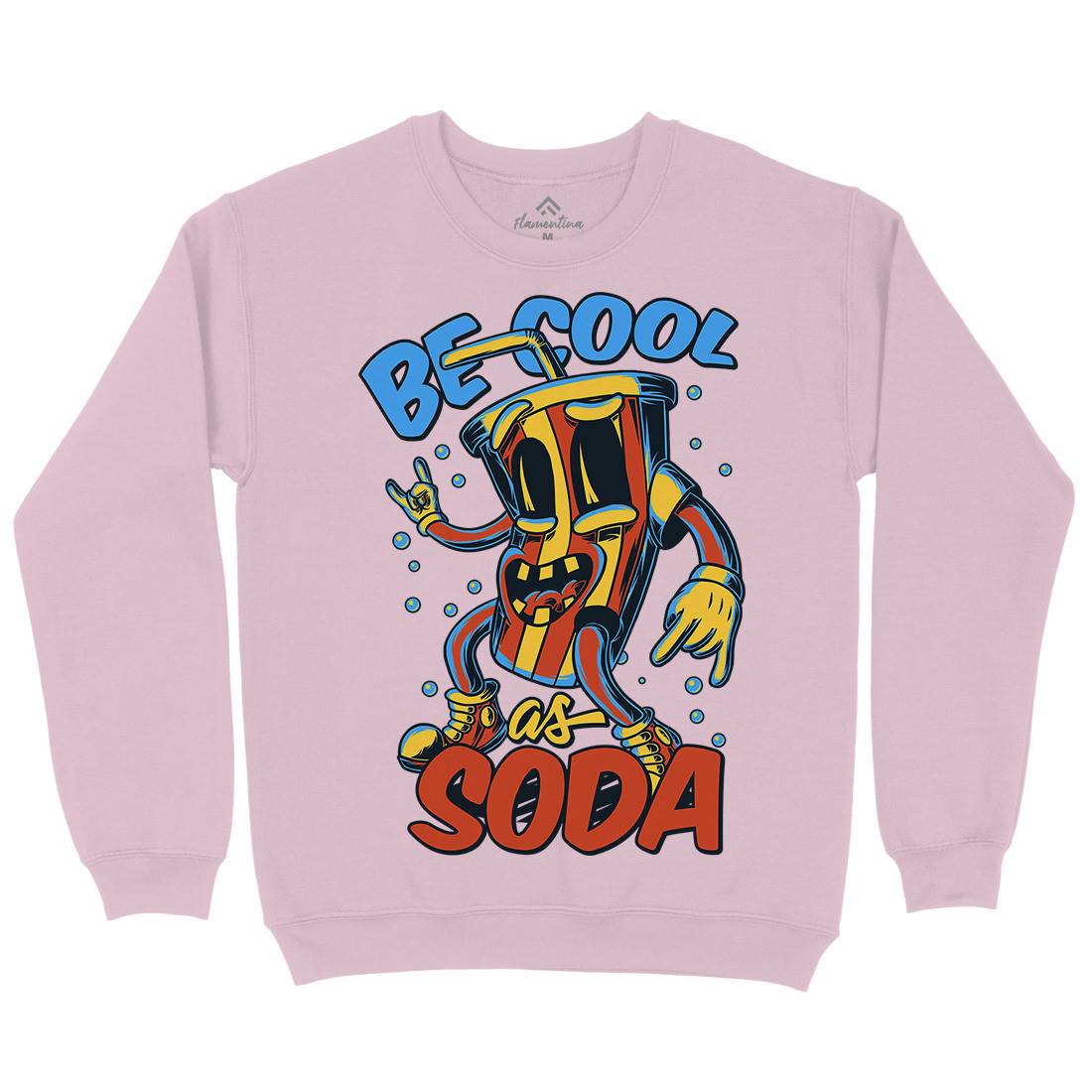 Soda Kids Crew Neck Sweatshirt Drinks C824