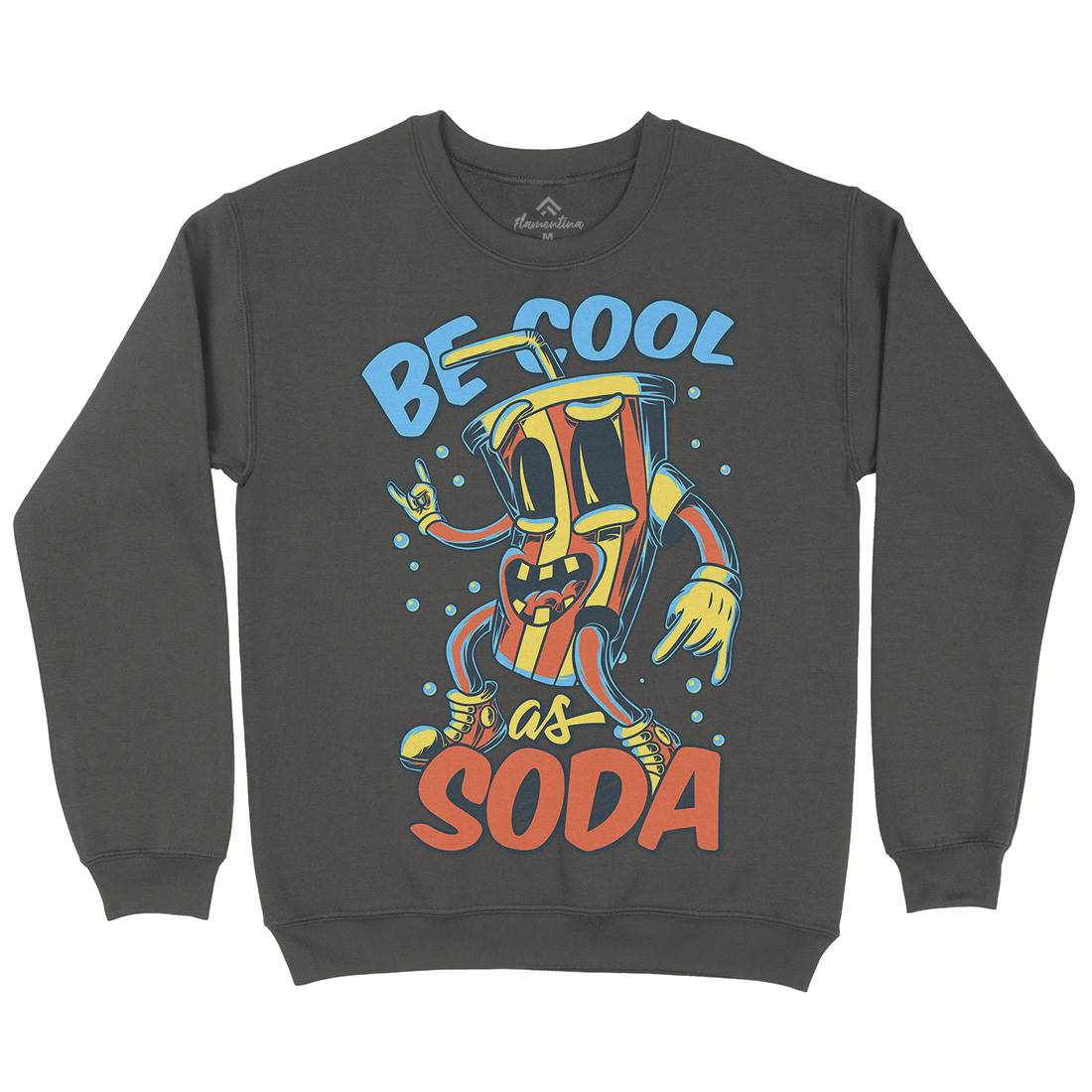 Soda Kids Crew Neck Sweatshirt Drinks C824